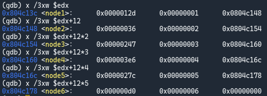 读取 edx 即 0x804c13c 处的结果